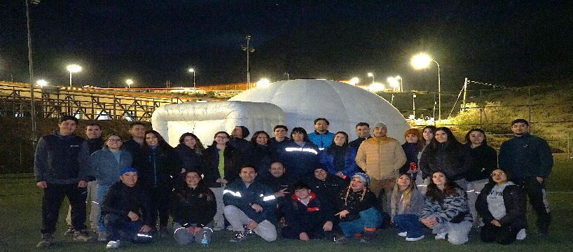 “Baño de Estrellas”: la experiencia de astroturismo que aterrizó en Minera Los Pelambres