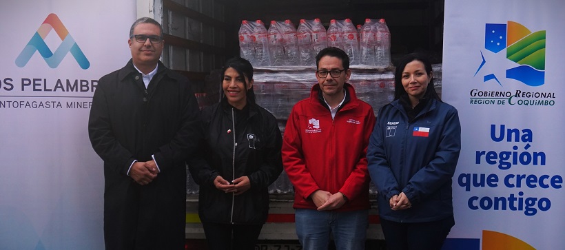 Minera Los Pelambres mantiene despliegue en la región para contribuir a la recuperación de las comunidades