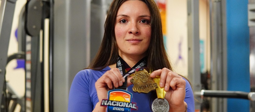 Nutricionista de Sodexo en Minera Los Pelambres, representará a Chile en el Iberoamericano de Powerlifting
