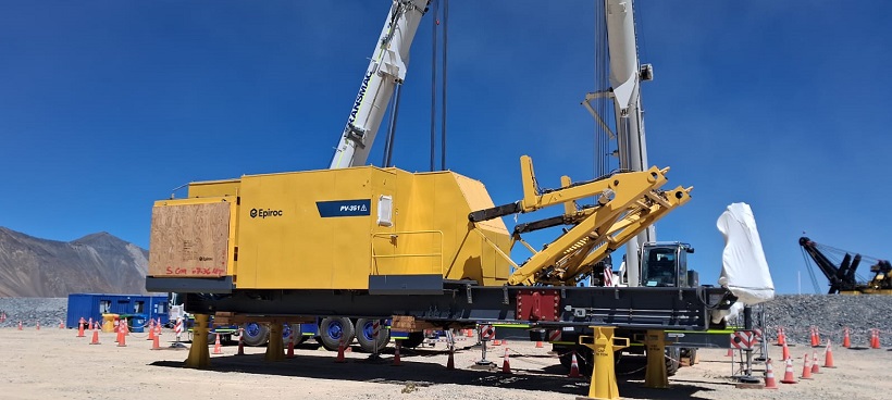 Perforadora gigante recibió a su gemela, segunda PV351 entró en operaciones