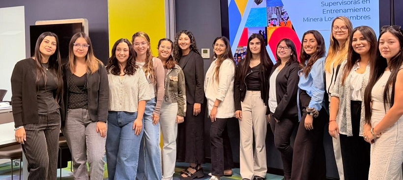 Programa de Supervisoras en Entrenamiento incorpora nuevas profesionales a Minera Los Pelambres